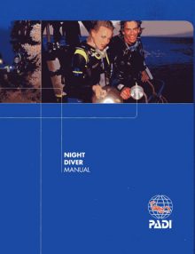 PADI Night Diver Specialty Manual - PD79301