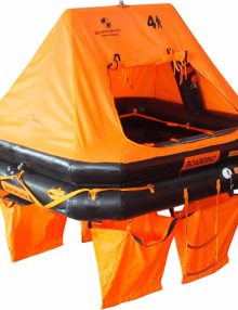 Ocean Safety Ocean Standard 4 Person Valise Liferaft