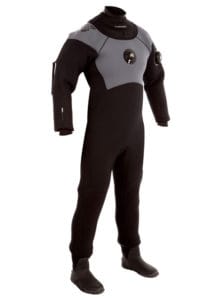 Typhoon Seamaster Diving Drysuit - Grey/Black