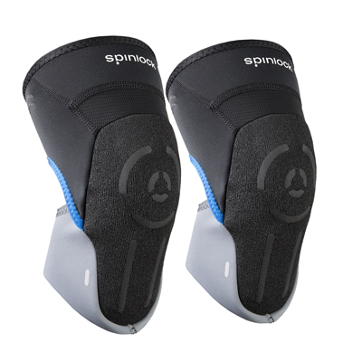 Spinlock New Performance Knee Pads - Black/Grey/Blue