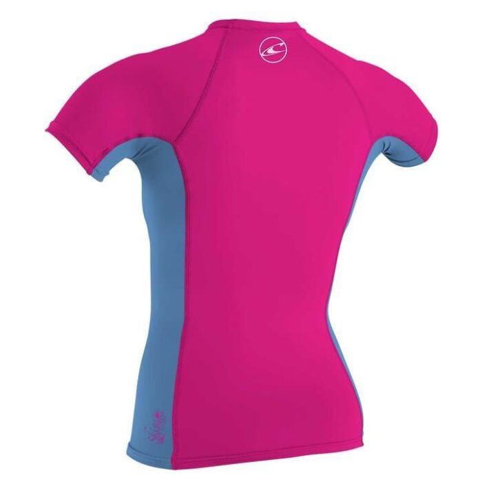 O'Neill Girls Premium Skin Short Sleeve Rash Vest - 4175/20 - Image 2