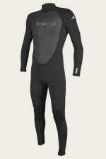 O'Neill Reactor II 3/2mm Back Zip Full Wetsuit Black