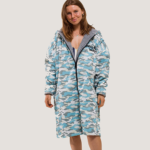 WHITE WATER PRO LIGHT BLUE CAMO WITH GREY LAMBSWOOL LINING