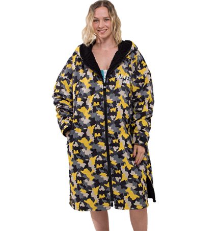 WHITE WATER PRO YELLOW CAMO WITH BLACK LAMBSWOOL LINING