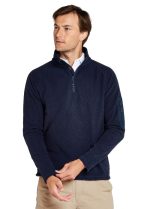Dubarry Monaco Unisex Quarter-Zip Fleece - Navy - Image 2