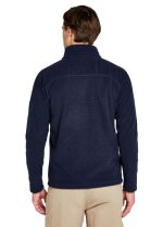 Dubarry Monaco Unisex Quarter-Zip Fleece - Navy - Image 3