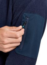 Dubarry Monaco Unisex Quarter-Zip Fleece - Navy - Image 4