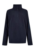 Dubarry Monaco Unisex Quarter-Zip Fleece - Navy