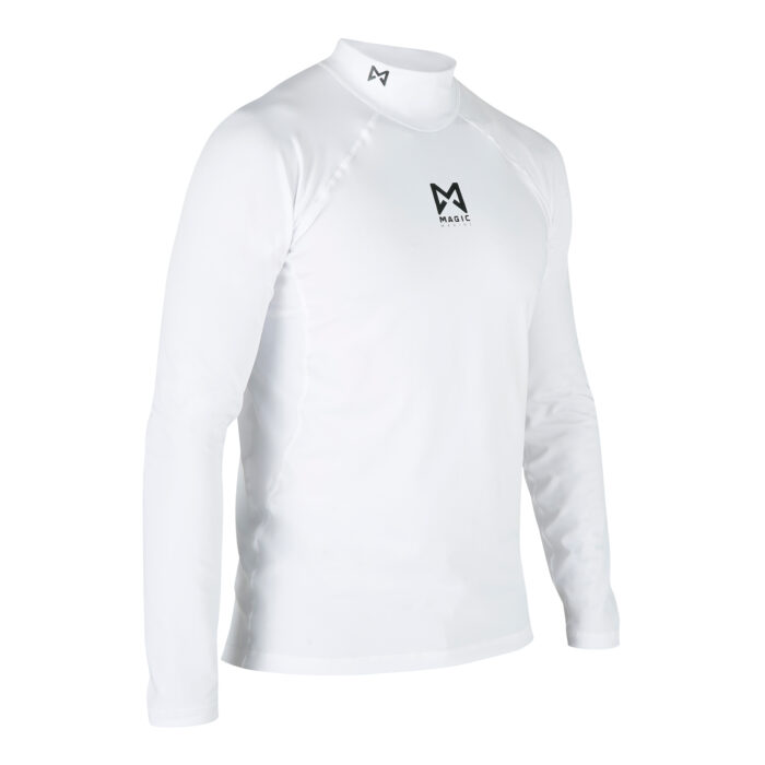 Magic Marine Unisex Cube Long Sleeve Rash Vest - Image 4