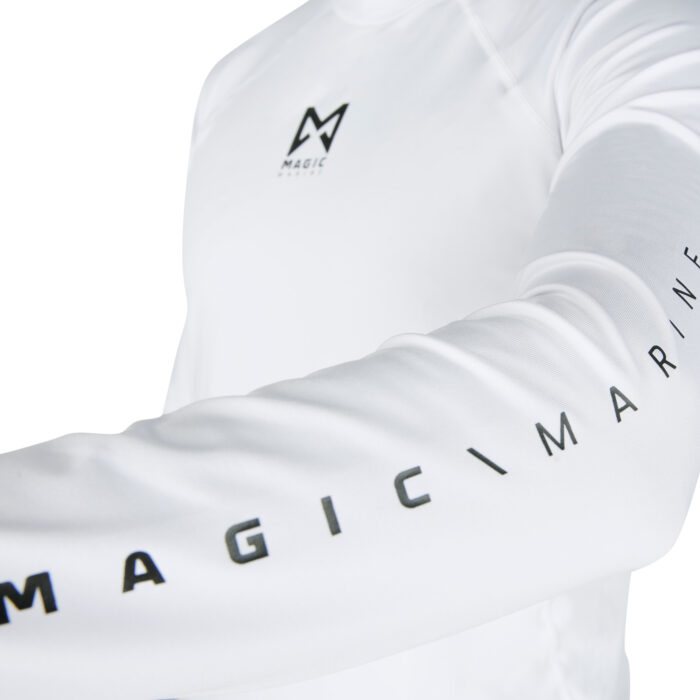 Magic Marine Unisex Cube Long Sleeve Rash Vest - Image 3