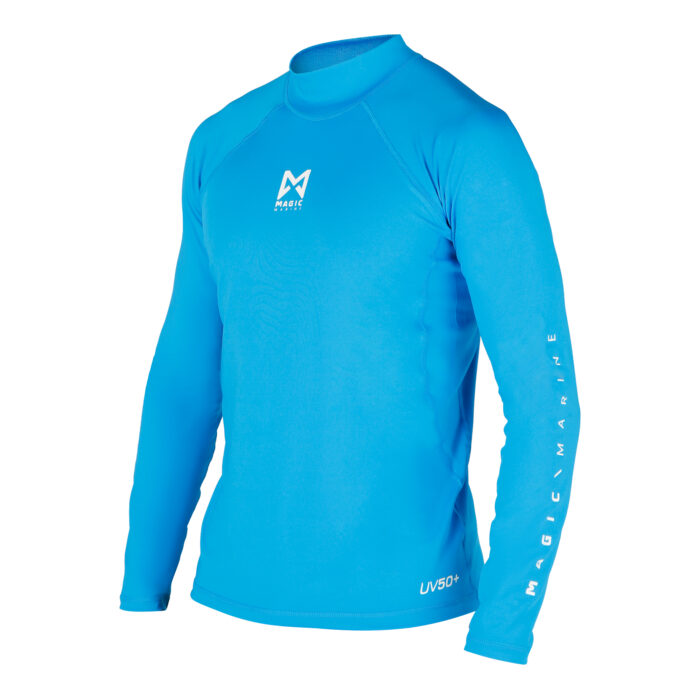 Magic Marine Unisex Cube Long Sleeve Rash Vest - Image 11