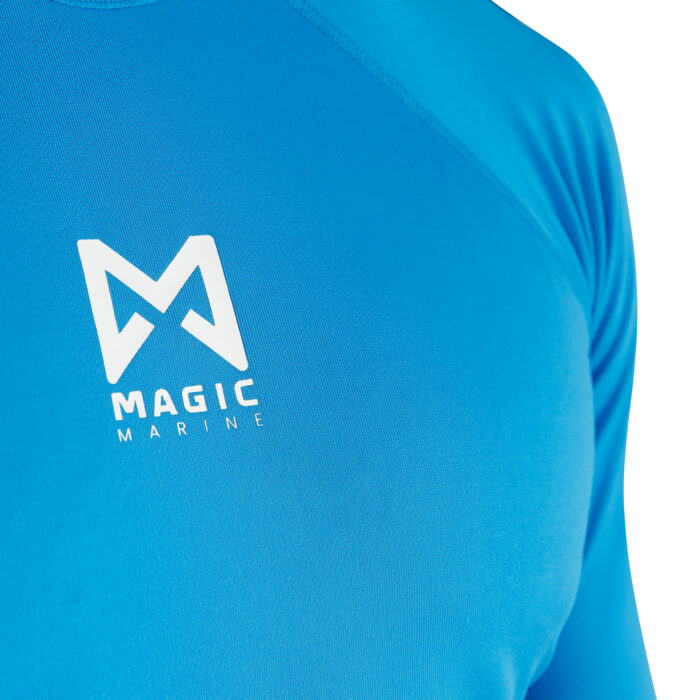 Magic Marine Unisex Cube Long Sleeve Rash Vest - Image 7