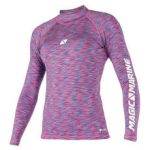 Magic Marine Women's Cube Long Sleeve Rash Vest - Image 6