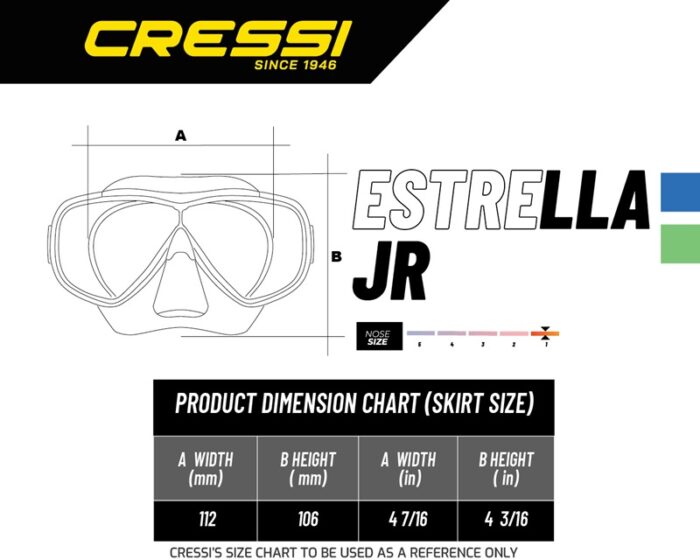 Cressi Estrella + Top Snorkeling Combo Junior - Image 5