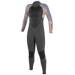 O'Neill Women's Epic 5/4mm Back Zip Wetsuit Graphite/Desert