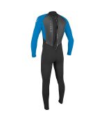 O'Neill Reactor II 3/2mm Back Zip Full Wetsuit Black/Ocean