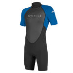 O'Neill Reactor Short Sleeve Spring Wetsuit Mens Black/Ocean