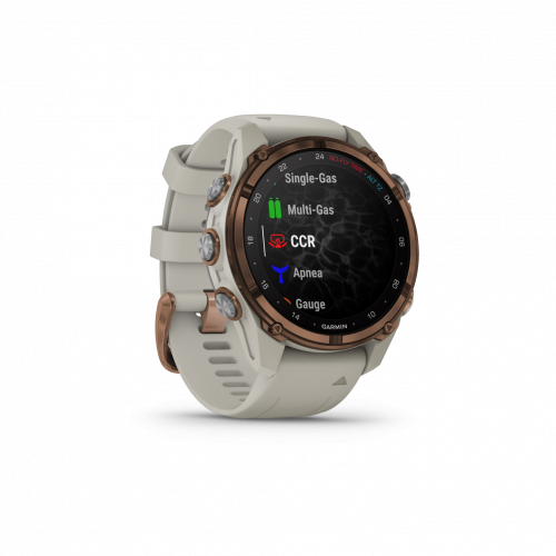 MK3i Descent Bronze PVD Titanium with French Gray Silicone Band