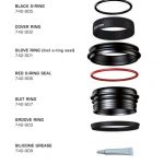 Waterproof Ultima Glove Ring (Inc. Red O-Ring)