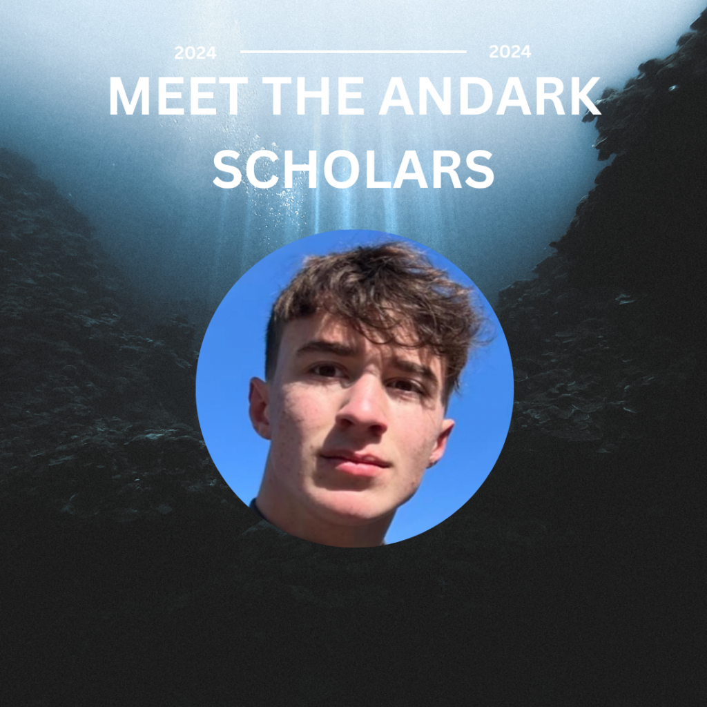 XAVIER HANNAM - ANDARK DIVEMASTER SCHOLARSHIP 2024