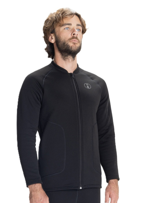 Untitled design (68) Fourth Element Men's Arctic Front Zip Top - Image 1