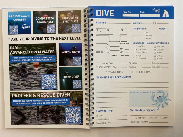 ANDARK DIVING LOGBOOK - Image 3