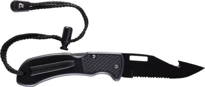 Cressi Chaku Knife - Black Electro Plated - Image 5