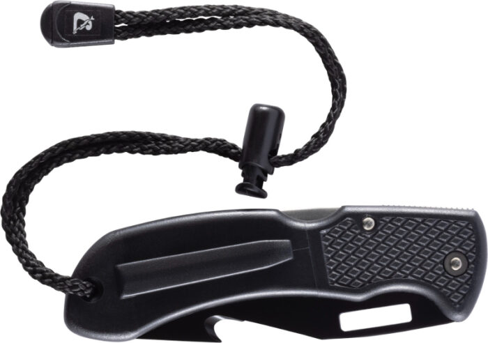 Cressi Chaku Knife - Black Electro Plated - Image 2