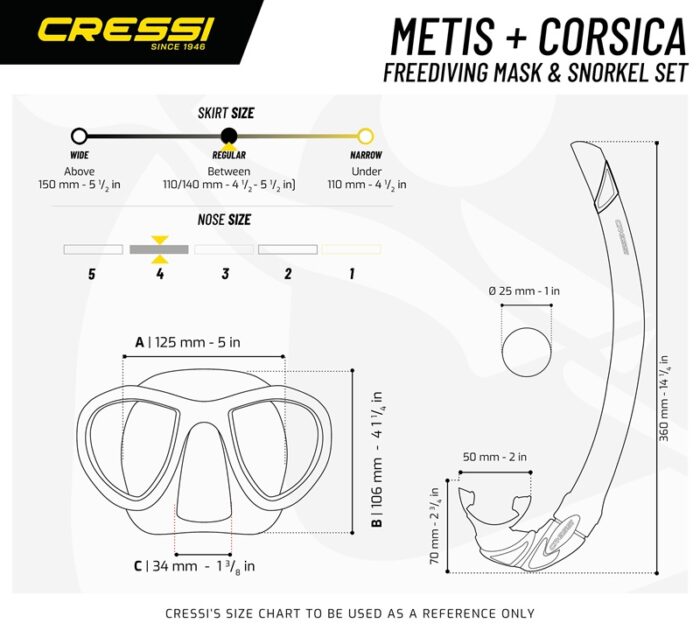Cressi Metis + Corsica Snorkeling Combo - Image 4