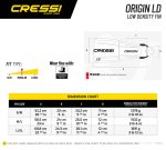 Cressi Origin LD Fins - Image 2