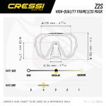 Cressi Z2S Small Mask - Image 2