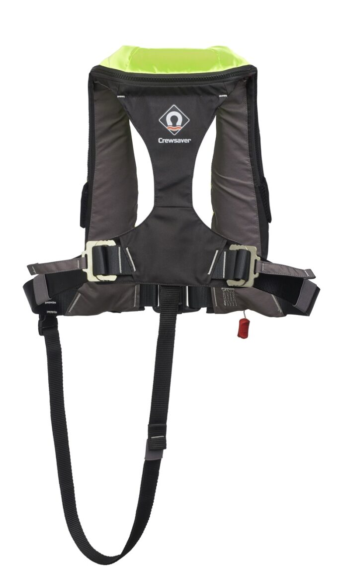 Crewsaver Crewfit 180N Automatic Lifejacket with Light - Neon Yellow - Image 2