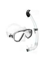 Cressi Estrella & Seal Dry Snorkel Combo
