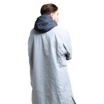 White Water Hard Shell Robe – Grey/Black - Image 2