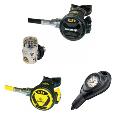 Beuchat VR300 REGULATOR & VR OCTO SET WITH SUUNTO M36 GAUGE