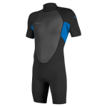 O'Neill Reactor Short Sleeve Spring Wetsuit Mens Black/Black