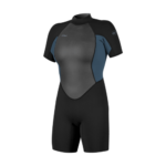 O'Neill Womens Reactor-2 2mm Back Zip S/S Spring Suit