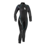 SCUBAPRO DEFINITION 7M BACK ZIP, WOMEN