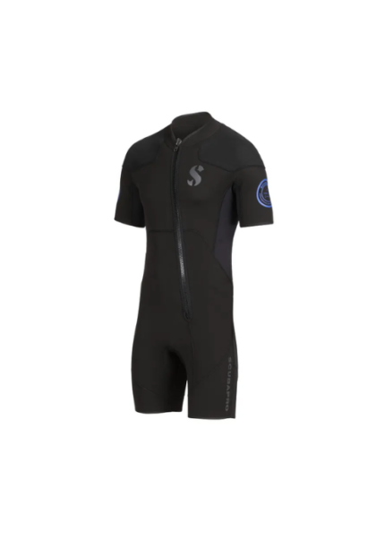 SCUBAPRO ONEFLEX 2.5MM SHORTY FRONT ZIP, MEN