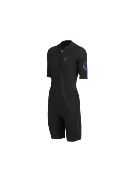 SCUBAPRO ONEFLEX 2.5MM SHORTY FRONT ZIP, WOMEN