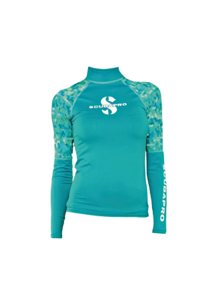 SCUBAPRO UPF 50 LONG SLEEVE RASH GUARDS, WOMEN
