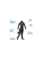 SCUBAPRO Exodry 4mm Women’s Hybrid Neoprene Drysuit - Image 3