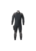 SCUBAPRO NOVASCOTIA 7.5MM SEMI-DRY STEAMER, ALL BLACK - Image 3