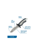 SCUBAPRO MAKO TITANIUM DIVE KNIFE - Image 3