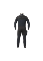 SCUBAPRO NOVASCOTIA 7.5MM SEMI-DRY STEAMER, ALL BLACK - Image 4