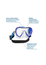 SCUBAPRO SYNERGY 2 TRUFIT DIVE MASK WITH COMFORT STRAP - Image 11
