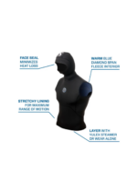 EVERFLEX YULEX® 5/3MM HOODED VEST, MEN - Image 7