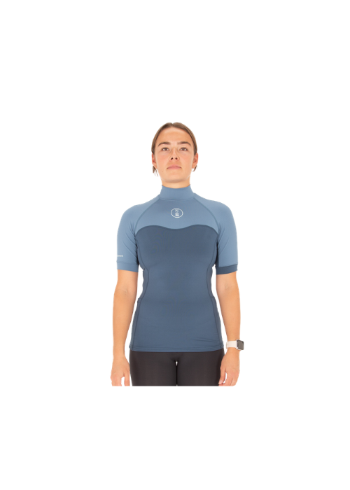 1 Women's Classic Fit S/S Hydro-T - Deep/Ocean Blue - Image 1