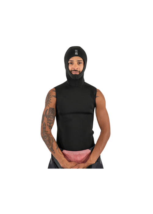 1 Men's Neoprene Hooded Vest - Image 1