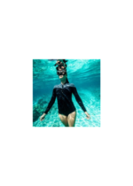 Women's Thermocline LS Swimsuit - Front Zip - Image 3